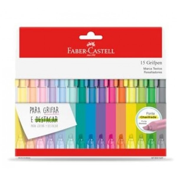 Marca Texto Faber Castell C/15