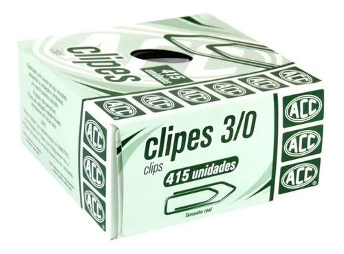 Clipes ACC 3/0 Niq c/ 415un