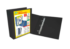 Fichario Personalite ACP Preto c/3 30mm