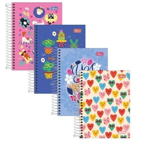 Agenda Tilibra Espiral D Mais Fem M4