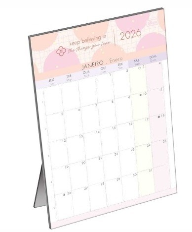 Calendario Planer Mesa Soho