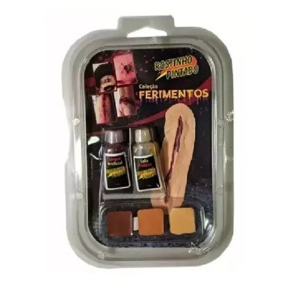 Kit Caracterizacao Terror Corte Grande 7410