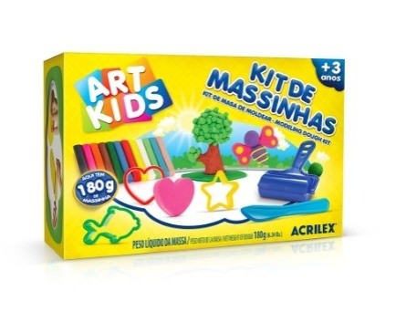 Kit Massinha Acrilex 2 180g