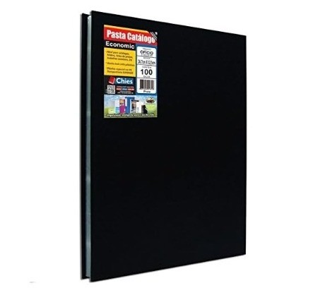 Pasta Catalogo Economic Chies 100Env Preto