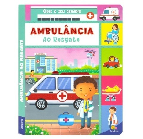 Livro Crie Seu Cenario Ambulancia ao Resgate