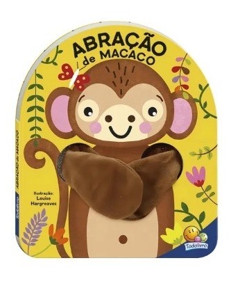 Livro Dedoche Abracao de Macaco