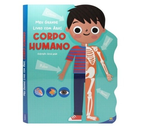 Livro Meu Grande Livro C/ Abas Corpo Humano