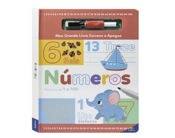Meu Grande Livro Escreva e Apague Numeros