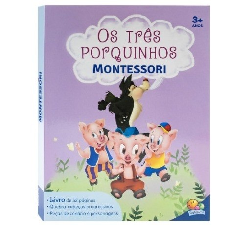 Montessori Os Tres Porquinhos