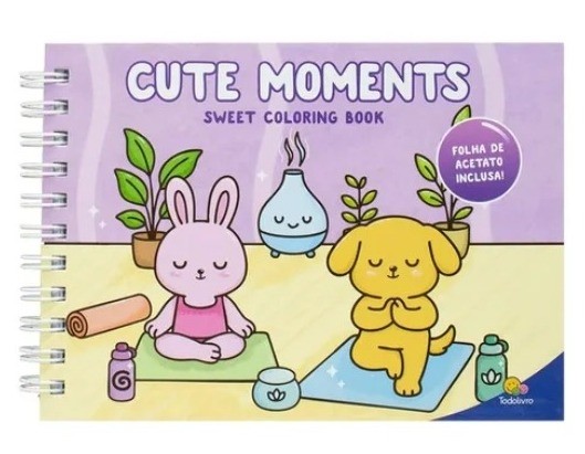 Sweet Coloring Book Cute Moments