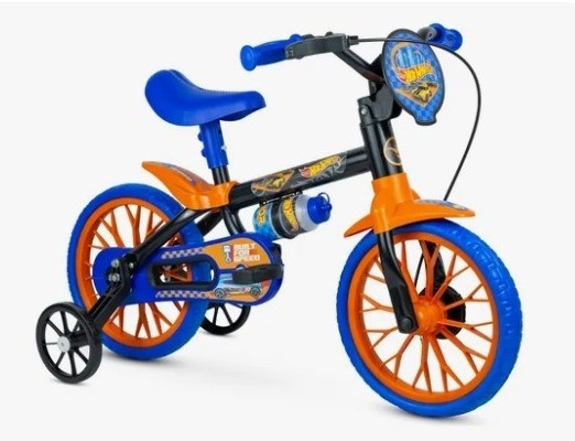Bicicleta Aro 12 Hot Weels