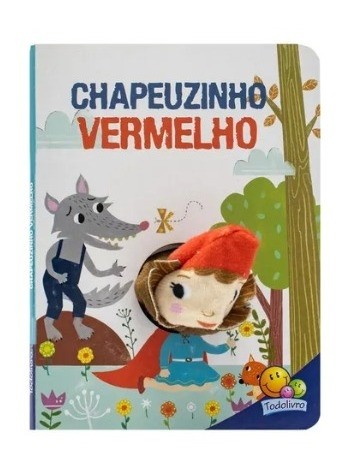 Livro Fantoche Chapeuzinho Vermelho