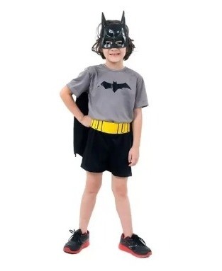 Fantasia Batman Sulamericana Pop Infantil M