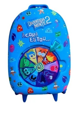 Mochila  RD Diplomata Divertidamente 2 Roleta Az