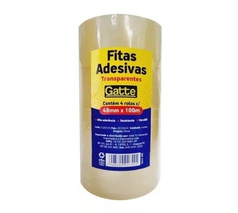 Fita Empac Transp Make 48x100 cx c/48