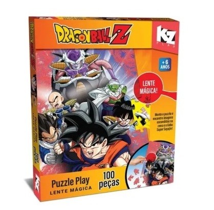 Quebra Cabeca 100pcs Dragon Ball Z Elka Ref 1262