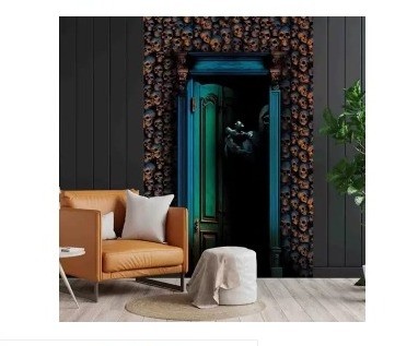 Decoracao Regina Halloween Painel Plastico 1,20 x 2m