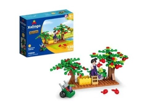 Blocos Xalingo Fazenda Pomar 137pcs