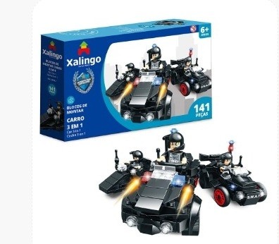 Blocos Carros 3 em 1 Xalingo 141pcs