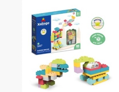 Blocos Soft Xalingo 86pcs