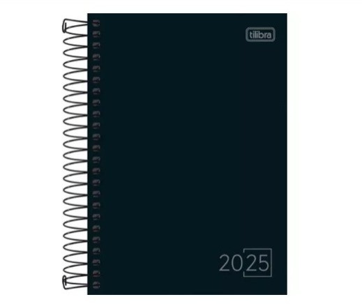 Agenda Tilibra Spice Esp Preto M6