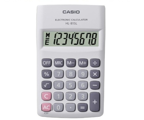 Calculadora Casio hl-815L Branca