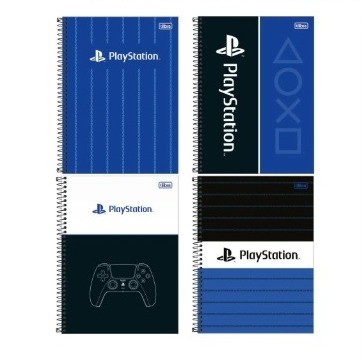 Caderno Tilibra C/D Esp PlayStation 80fls