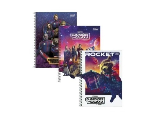 Caderno Tilibra C/D Esp Guardios Galaxia 80fls