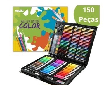 Maleta Pintura Colors Magic 150pcs