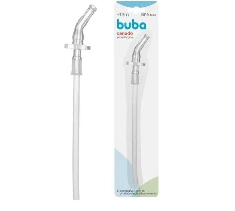 Canudo Repositor Silicone Buba