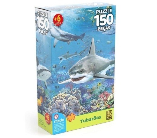 Quebra Cabeca Tubaroes 150 pcs
