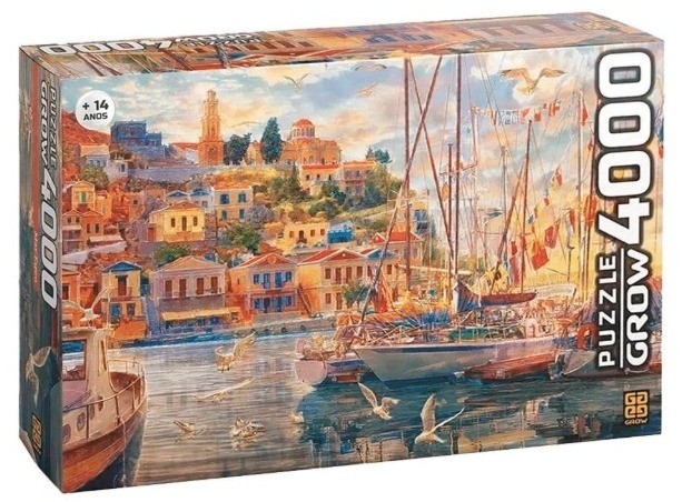 Quebra Cabeca Mar Egeu 4000pcs