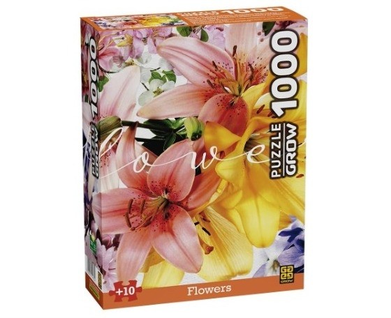 Quebra Cabeca  FLOWERS P1000