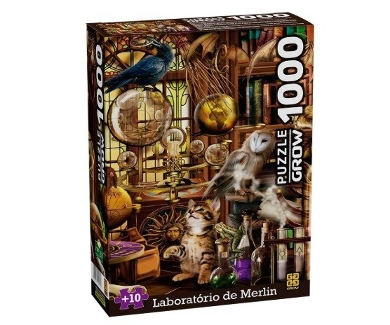 Quebra Cabeca  Laboratorio Merlin 1000pcs