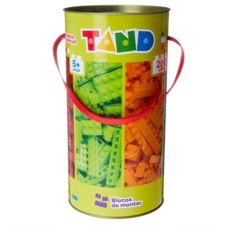 Bloco de Montar Tand 200Pcs Toyster 2419