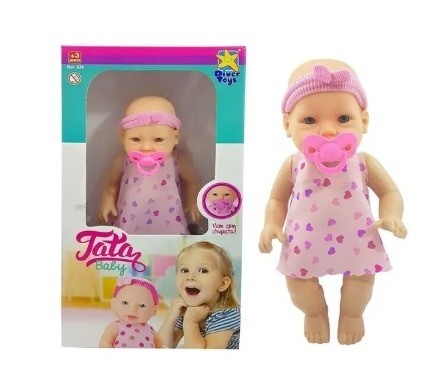 Boneca Tata Luni Baby Diver Toys Ref 636