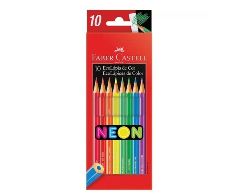 Lapis Cor Faber Neon 10un