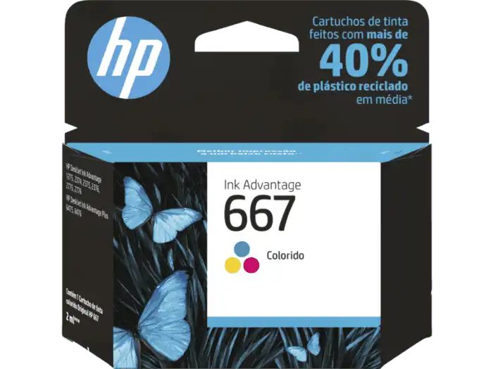 CARTUCHO HP 667 COLORIDO