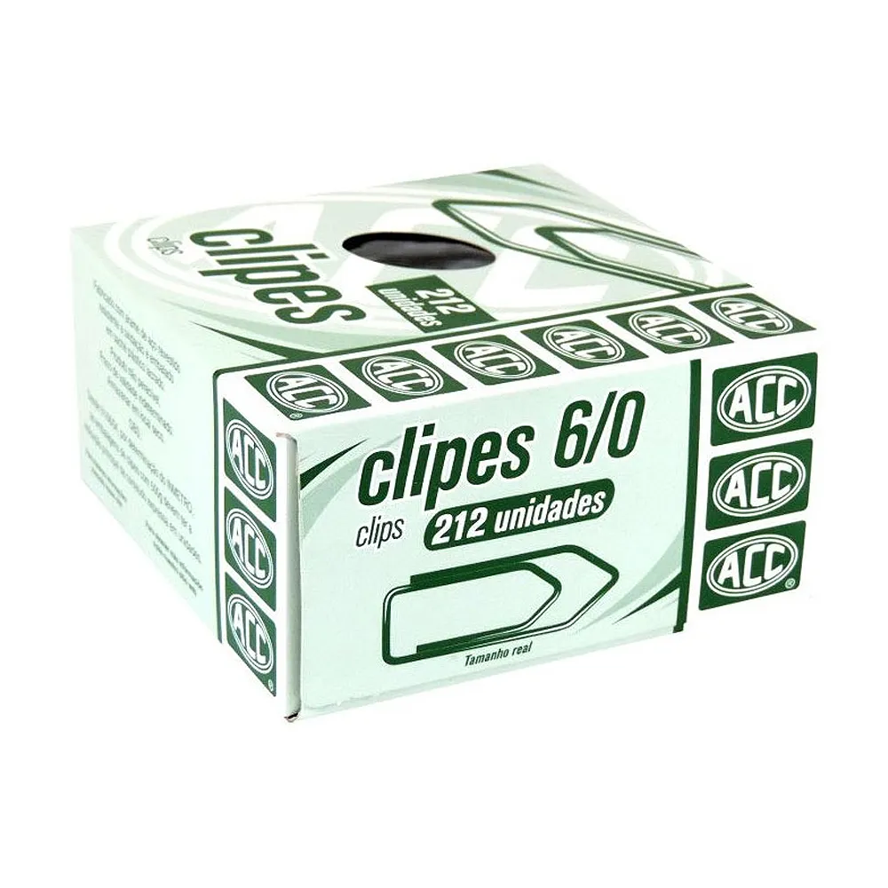 Clipes ACC 6/0 Niq c/ 212un