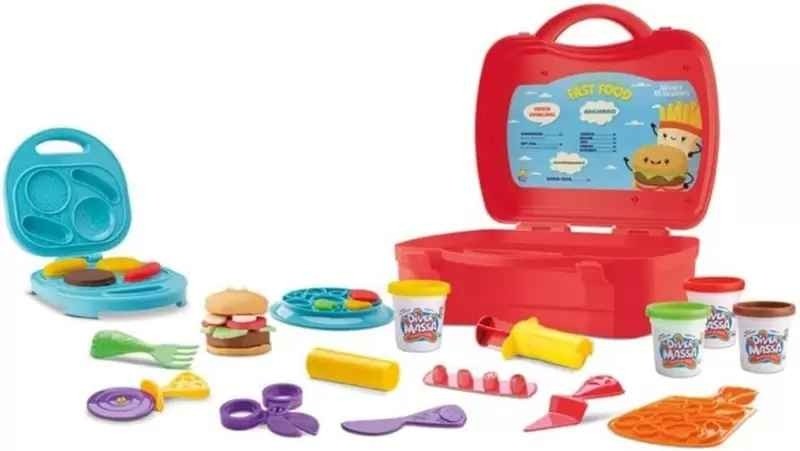 MINHA MALETINHA LANCHONETE DIVER MASSAS DIVER TOYS 8151