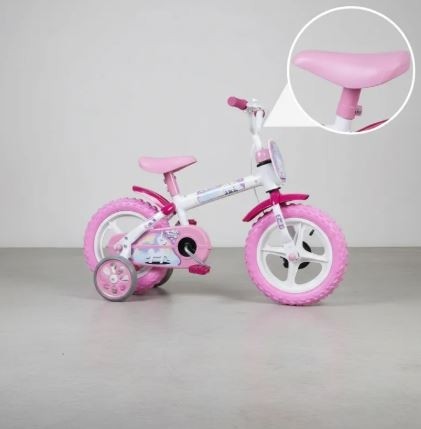  BICICLETA ARO 12 MAGIC RAINBOW