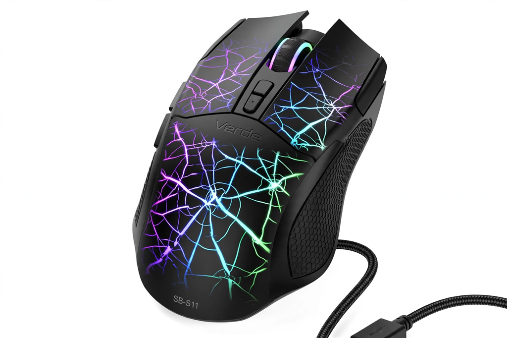 Mouse Optico Verde S11