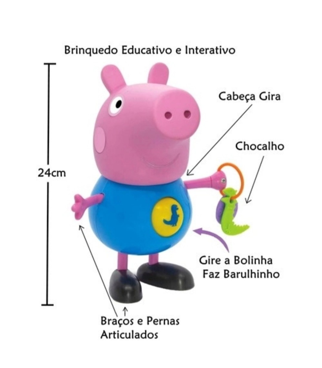 GEORGE ATIVIDADES PEPPA PIG ELKA REF1098