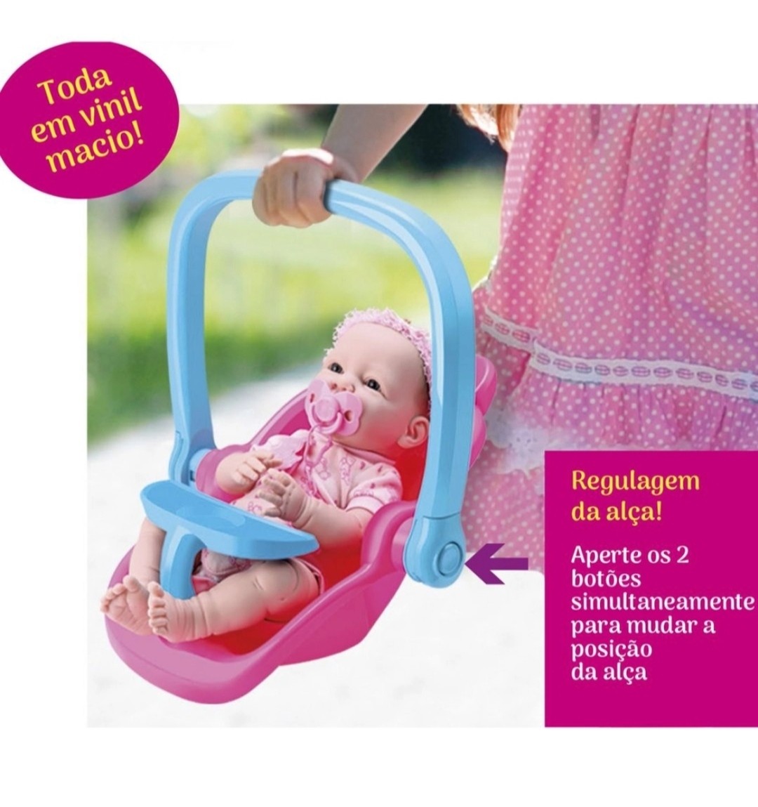 BONECA NEW BORN CONFORTO DIVER TOYS 8054