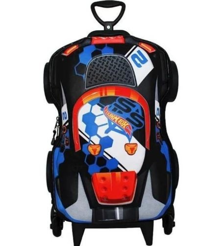 MOCHILA RD DIPLOMATA HOTWHEELS TERRAIN STORM PRETA