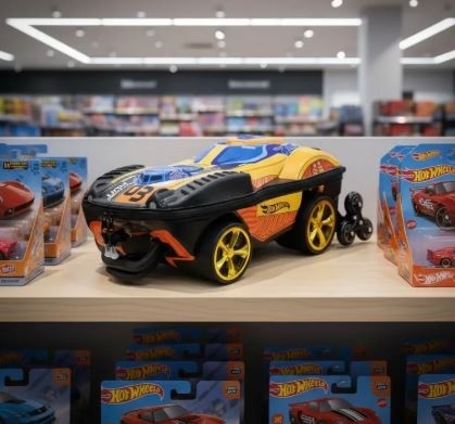 Mochila RD Diplomata Hot wheels Dune a Soar Dourado