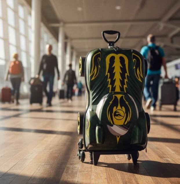 Mochila RD Diplomata Hot Wheels Howlin Heat