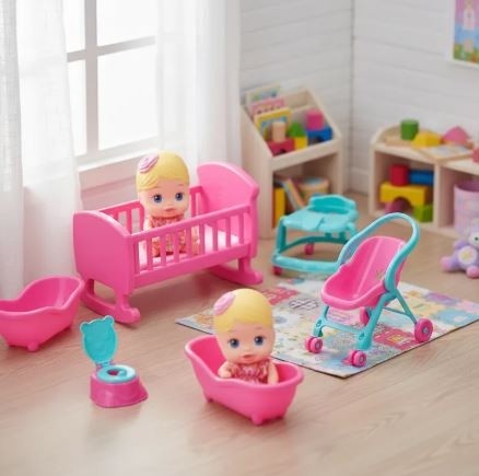 BONECA LITTLE DOLLS CASINHA DIVER TOYS 8023