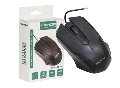 Mouse Optico Verde S03