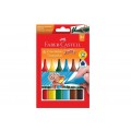 Caneta Hidrog Faber Castell Jumbo Triangular 6